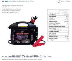 Tecnocem 6800 - *NETO* BOOSTER STARTER TRUCK 12/24V 3500/7000 AMP