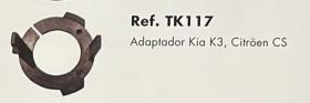 Amolux TK117 - *NETO* ADAPTADOR (2 UNIDADES) KIA K3, CITRÖEN CS